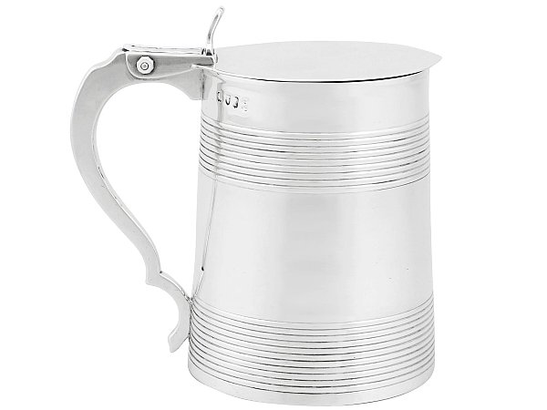 Solid Silver Tankard