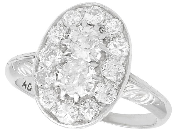 1940s diamond dress ring