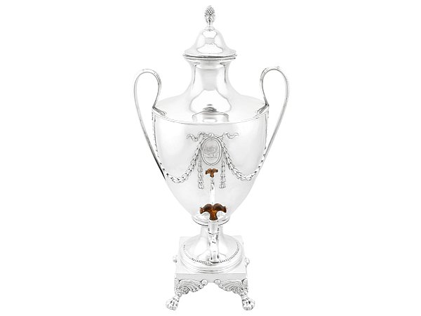 silver samovar
