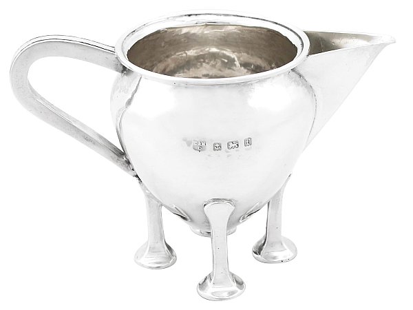 Edwardian Silver Cream Jug