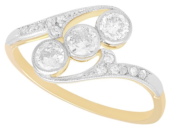Trilogy Twist Ring
