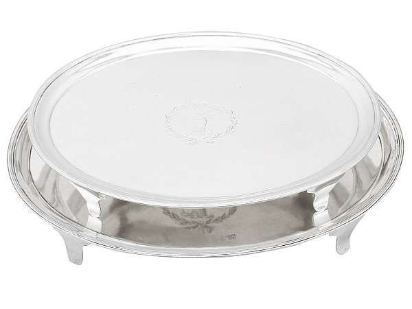 Oval Silver Salvers