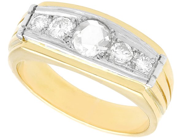 Vintage Rose Cut Diamond Ring