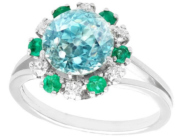 Unusual Zircon Ring