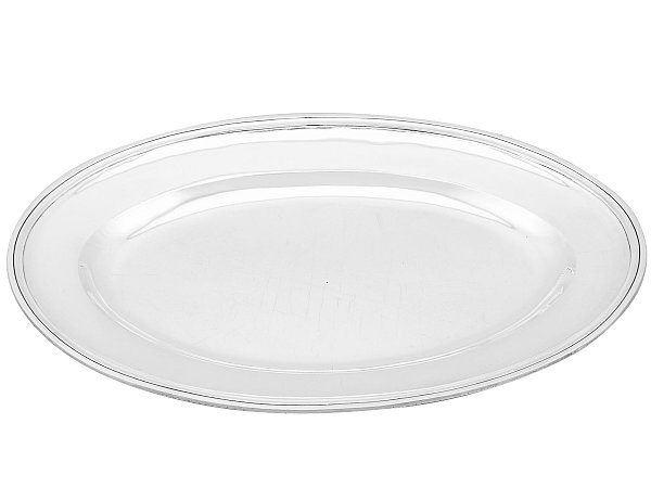 Italian Silver Platter