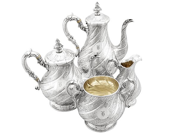4 Piece Sterling Silver Tea and Coffee Service