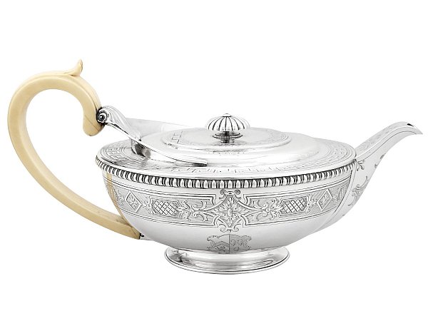 Georgian Sterling Silver Teapot