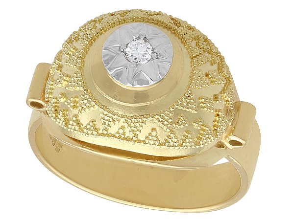 Antique Yellow Gold Ring for sale 