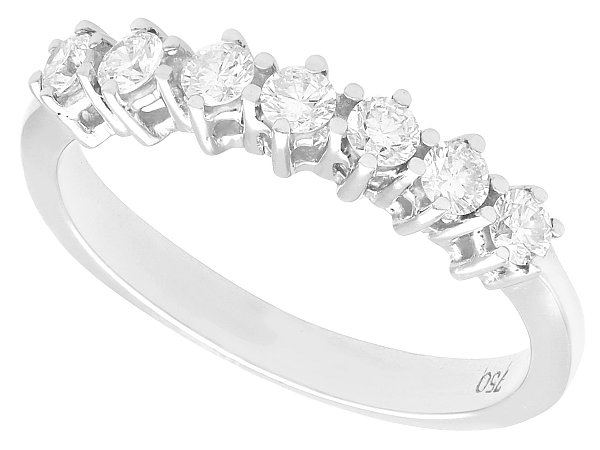 Vintage 7 Stone Diamond Ring