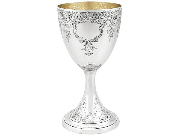 Silver Wine Goblet UK