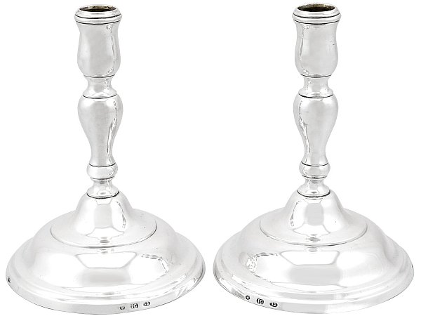 Baltic Silver Candlesticks