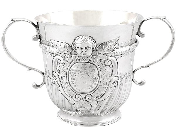 Silver Porringer Bowl