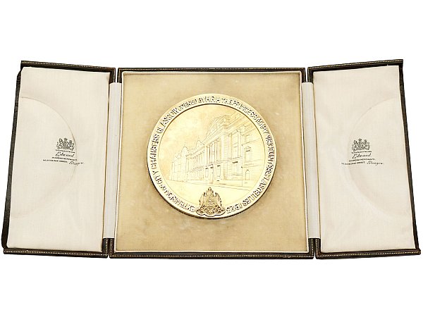 Antique Silver Medallion