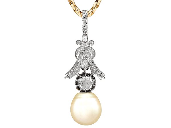 Gold South Sea Pearl Pendant