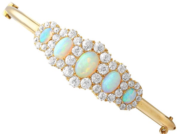 Victorian Opal Bangle