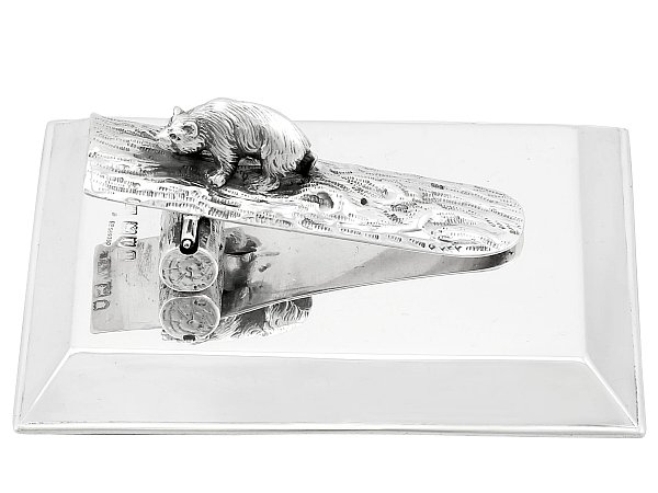 Antique Paperweight in Sterling Silver 