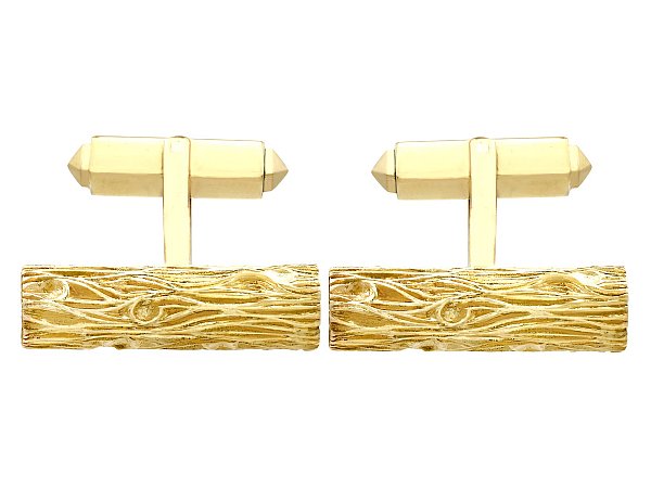 1960s Gold Cufflinks