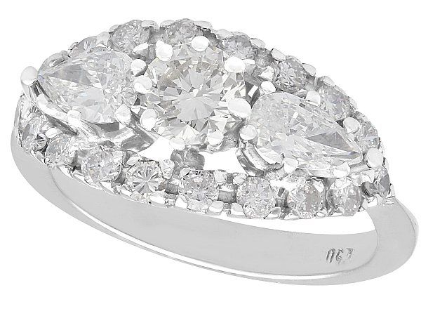 White Gold and Diamond Dress Ring