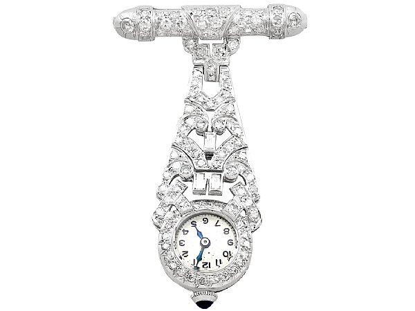 Vintage Diamond Fob Watch