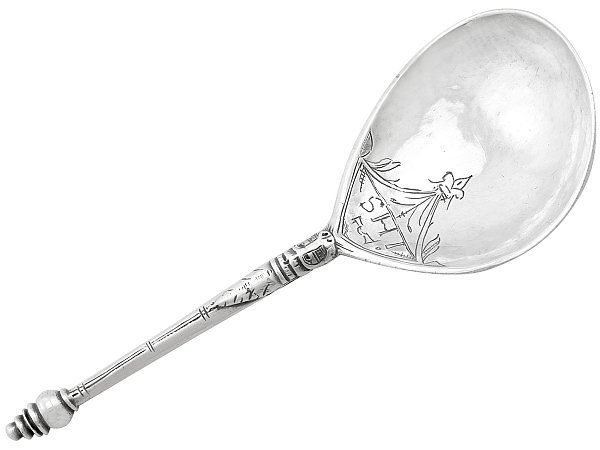 Antique Norwegian Silver Spoon 
