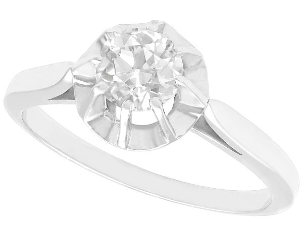 1920s Diamond Solitaire Engagement Ring