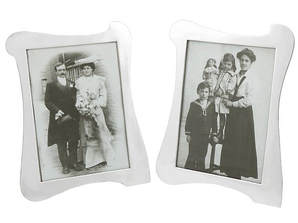 Art Nouveau Silver Frames 