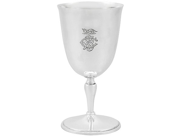 Victorian Silver Goblet