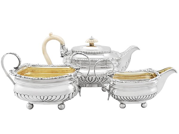 Paul Storr Silver Teaset 