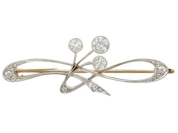 1920s Diamond Brooch