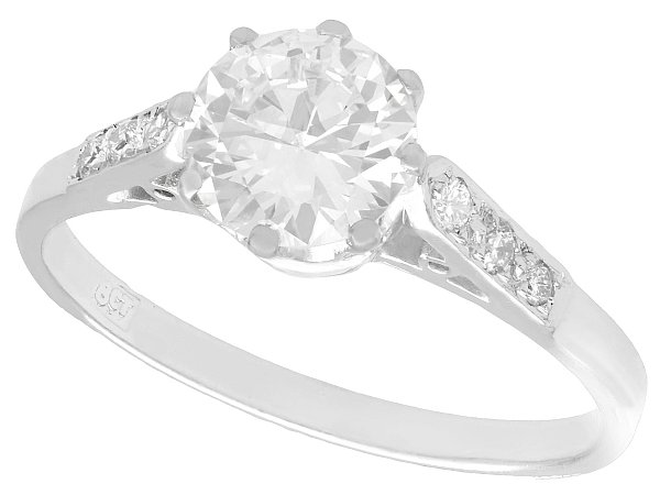 1920s Diamond Engagement Ring