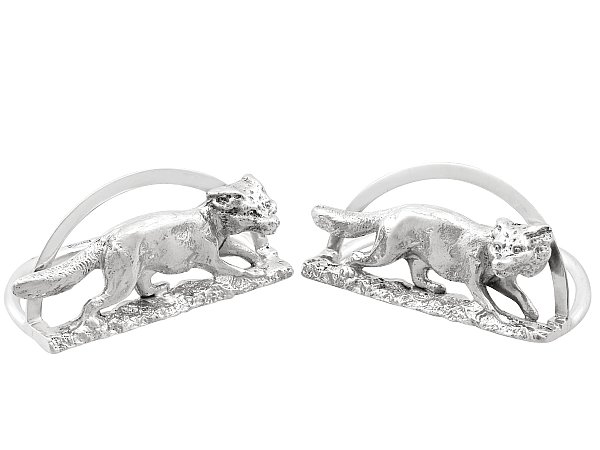 Silver Fox Menu Holders