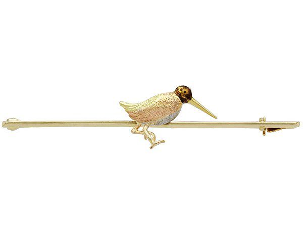 Antique Bird Brooch