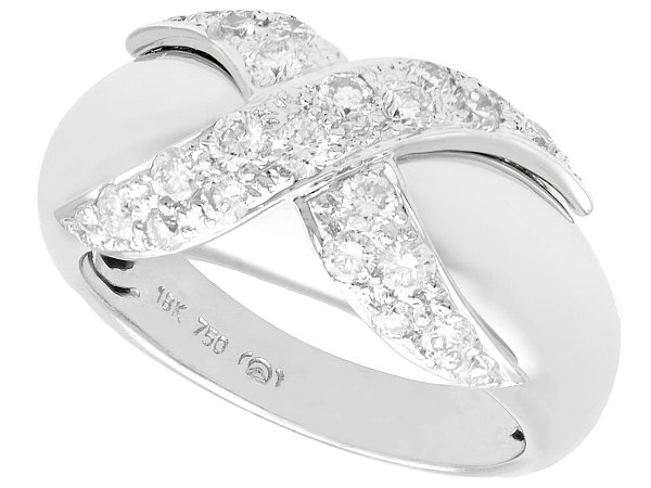 1980s Unisex Diamond Ring