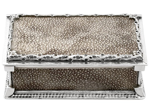 Omar Ramsden Box in Shagreen