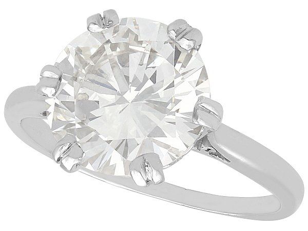3.03 Carat VVS Diamond Ring