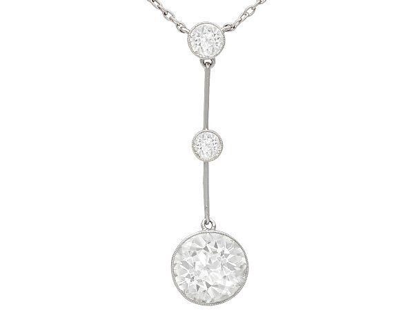Magnificent Antique Diamond Pendant 