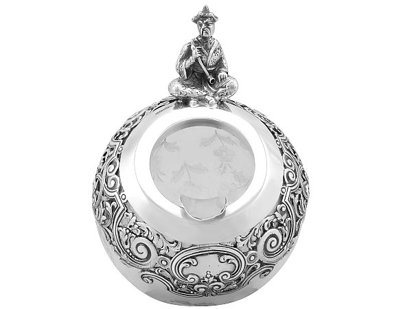 Antique Glass Ashtray