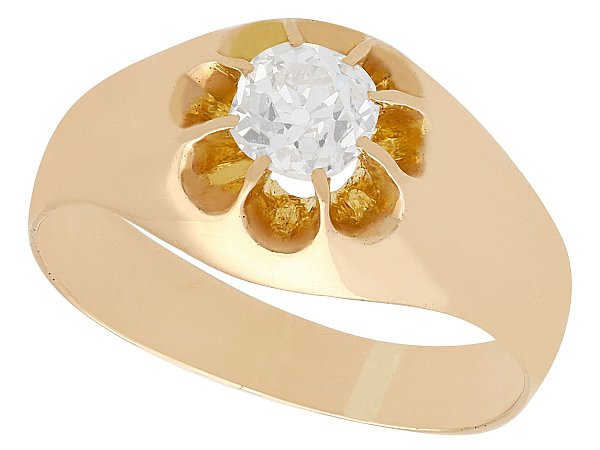 Gents Antique Diamond Ring