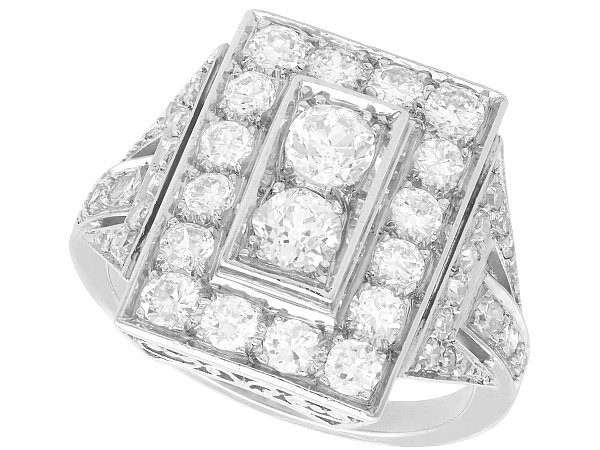Art Deco Diamond Dress Ring