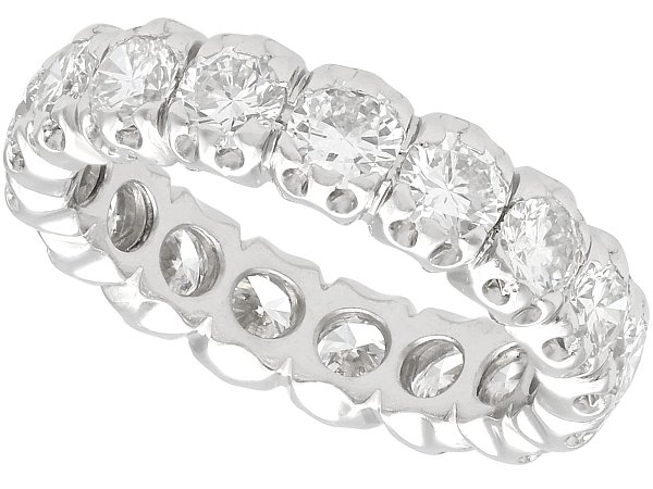 White Gold Full Eternity Ring