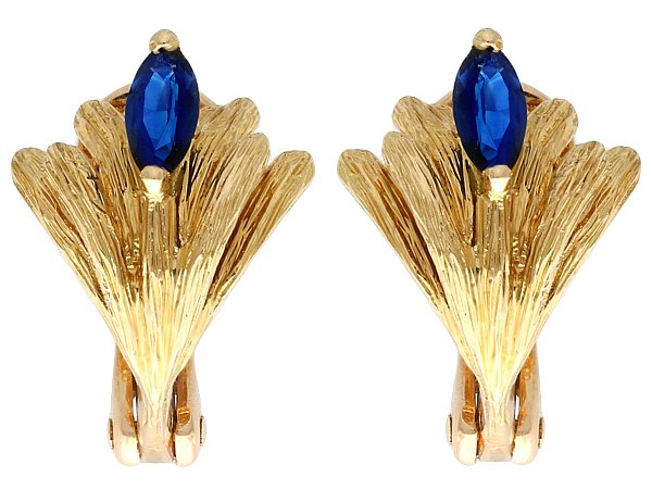 Mellerio Earrings with Sapphires