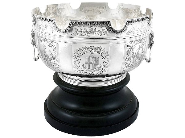 Sterling Silver Monteith Bowl 