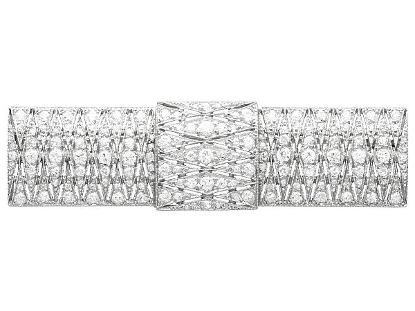 Geometric Diamond Brooch UK