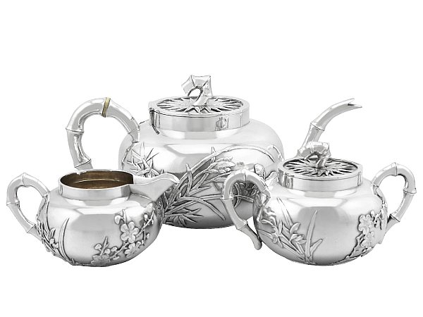 Antique Chinese Tea Set Oriental