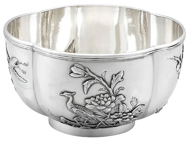 Antique Chinese Silver Bowl