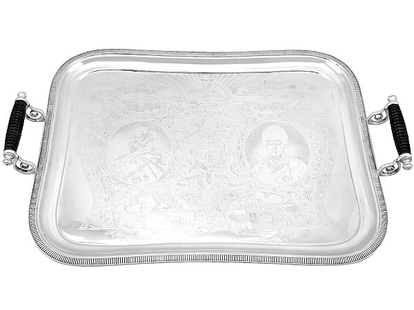 Sterling Silver Serving Tray