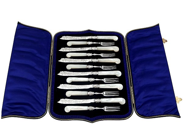 Mother of Pearl Cutlery Service