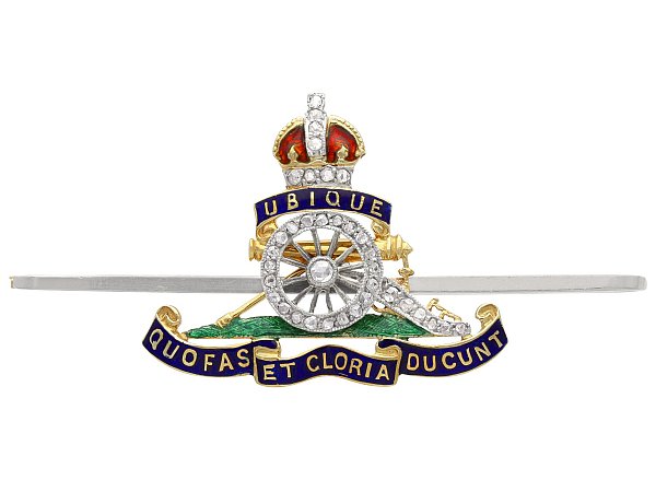 British Royal Regiment of Artillery Brooch