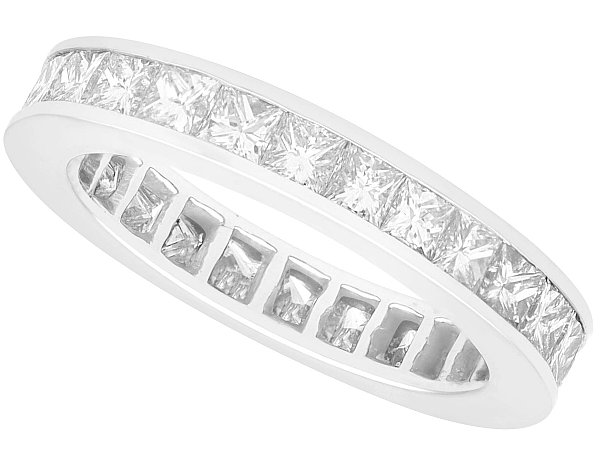 1.3 carat Eternity Ring Platinum
