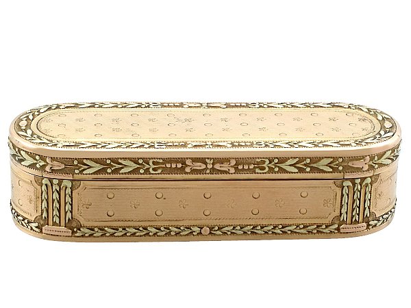 Antique 20ct Gold Box 